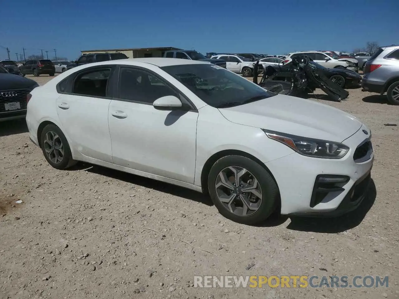 4 Photograph of a damaged car 3KPF24AD5ME314690 KIA FORTE 2021
