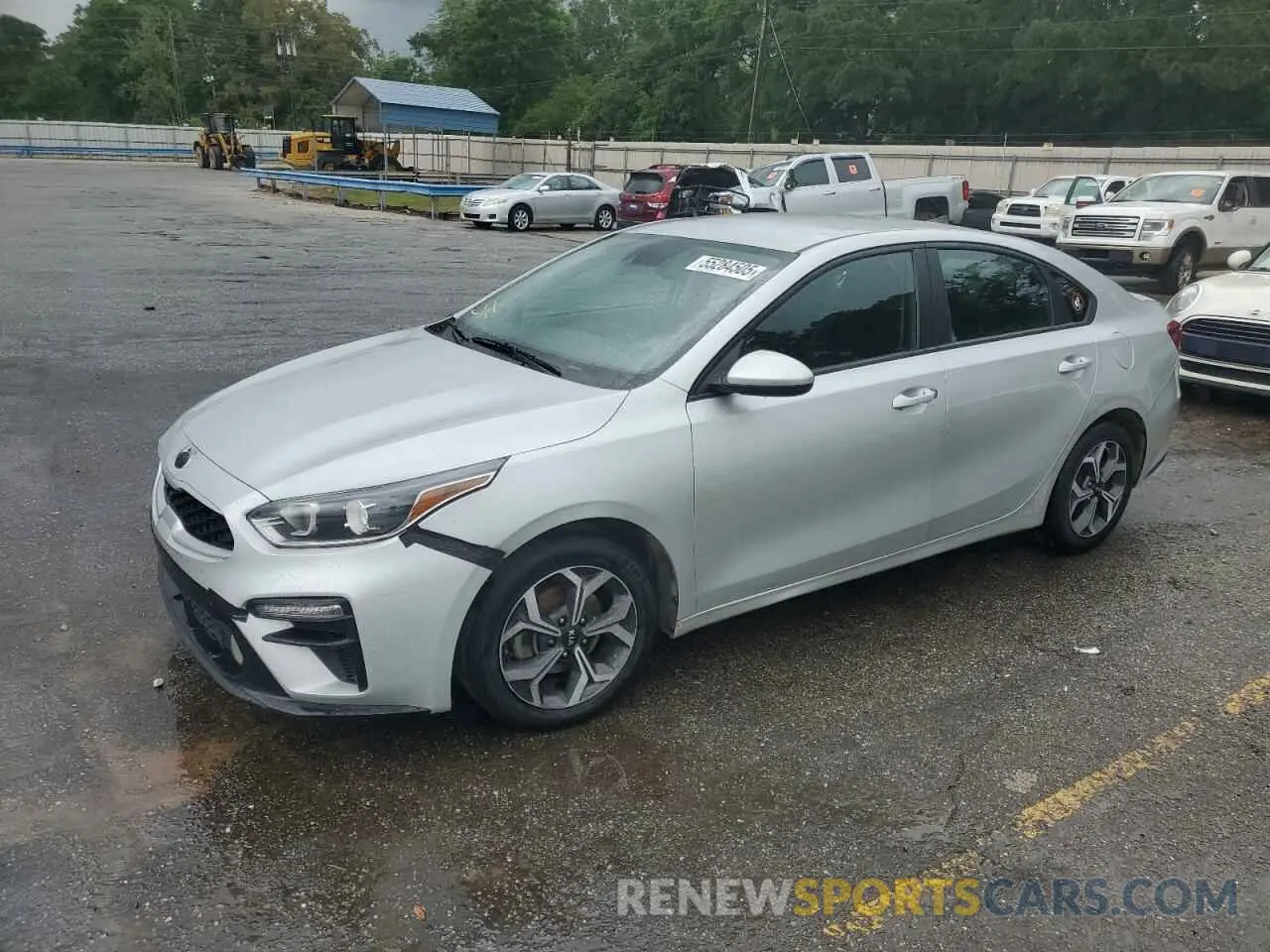 1 Photograph of a damaged car 3KPF24AD5ME327911 KIA FORTE 2021