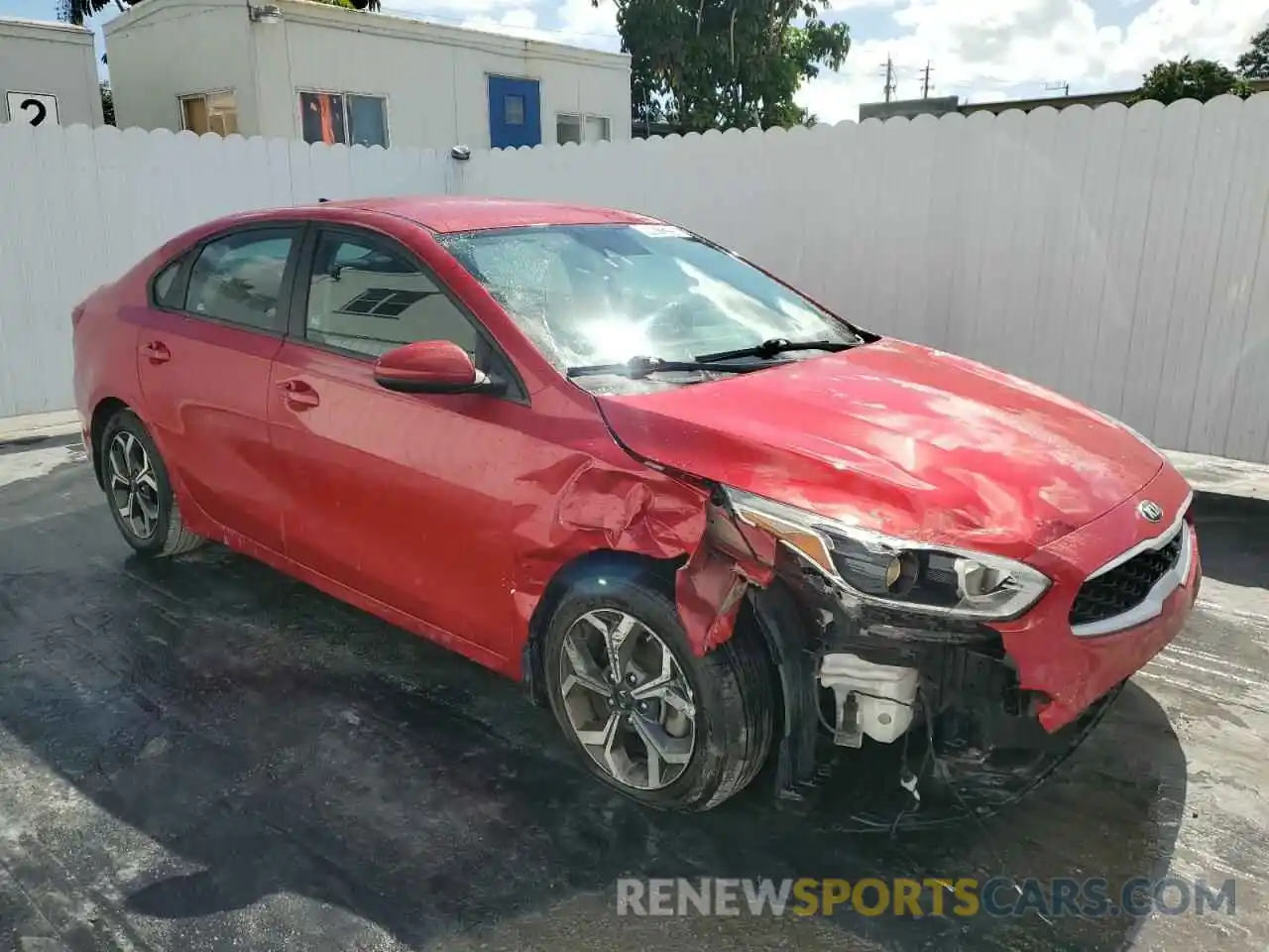 4 Photograph of a damaged car 3KPF24AD5ME331554 KIA FORTE 2021