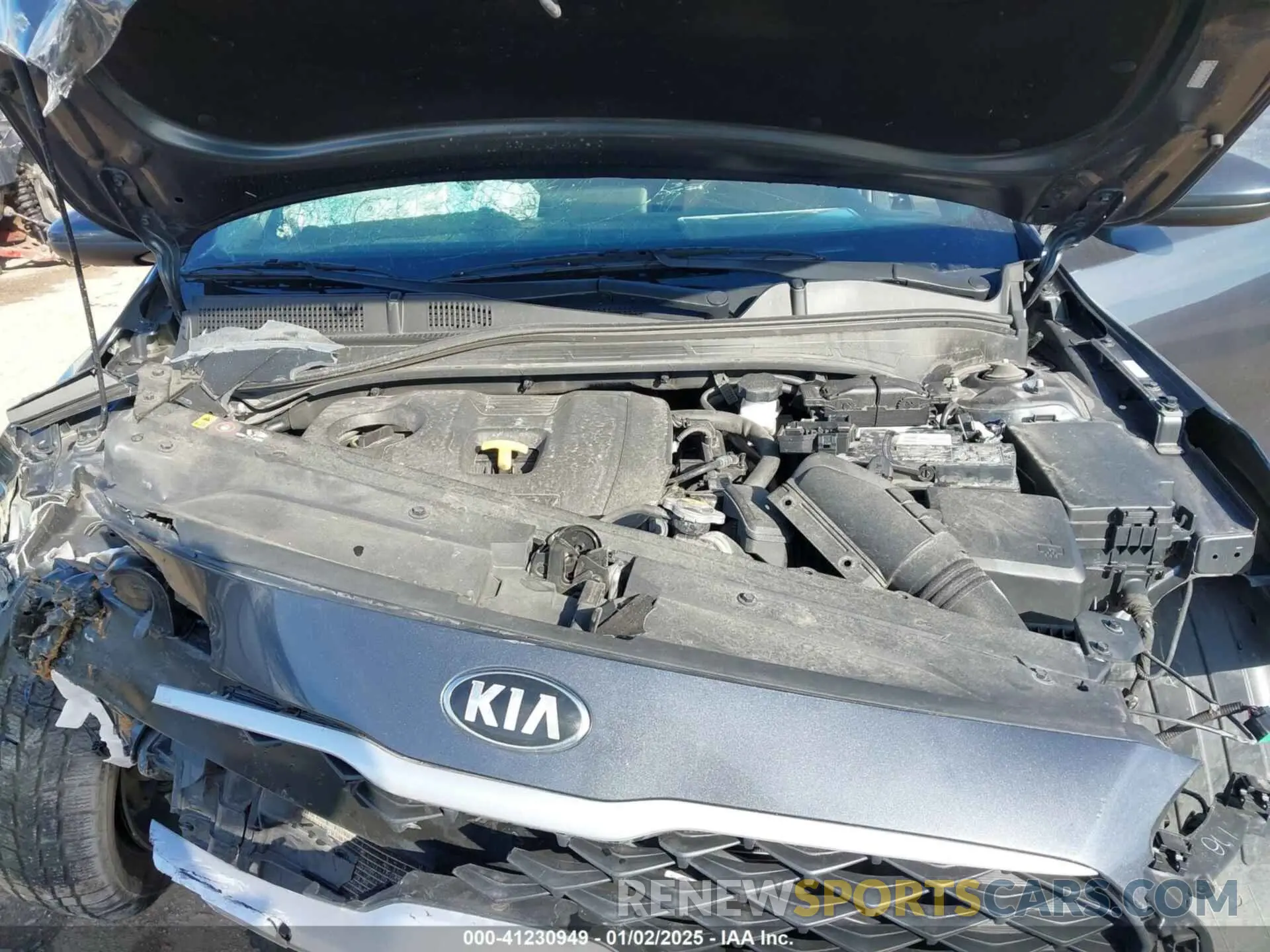 10 Photograph of a damaged car 3KPF24AD5ME334745 KIA FORTE 2021