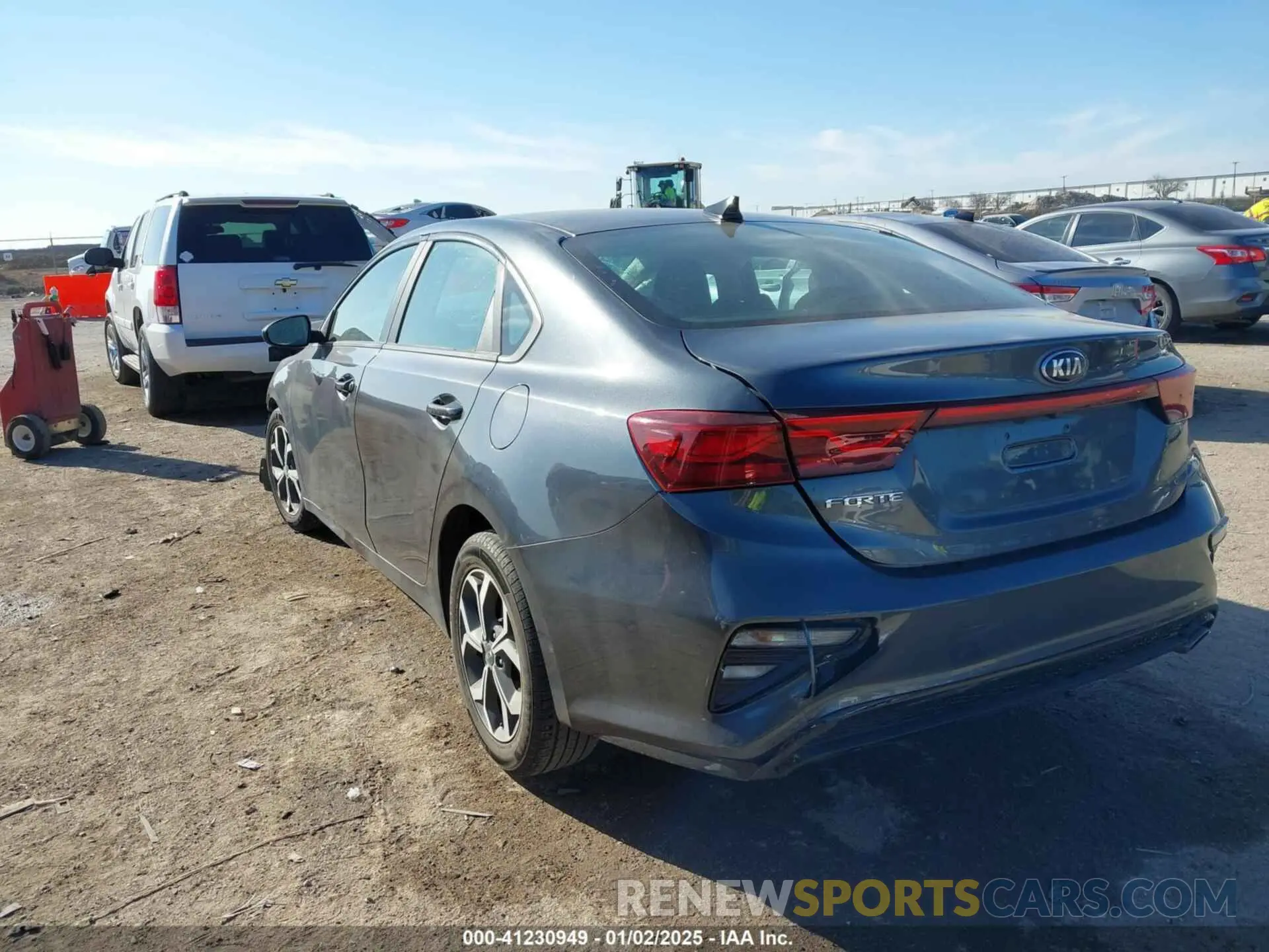 3 Photograph of a damaged car 3KPF24AD5ME334745 KIA FORTE 2021