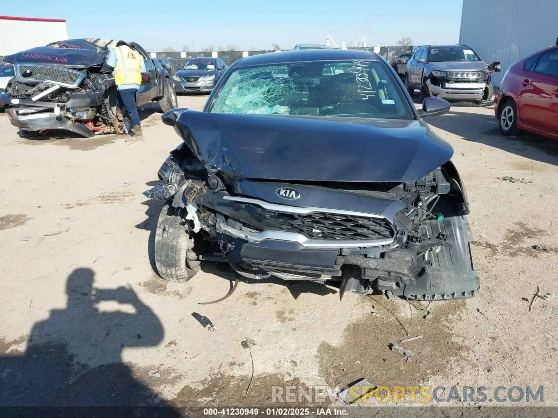 6 Photograph of a damaged car 3KPF24AD5ME334745 KIA FORTE 2021