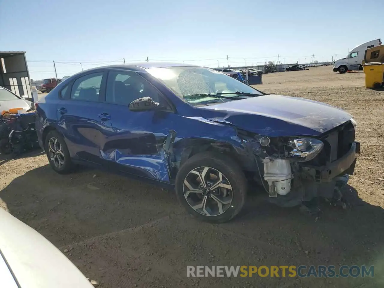 4 Photograph of a damaged car 3KPF24AD5ME335734 KIA FORTE 2021