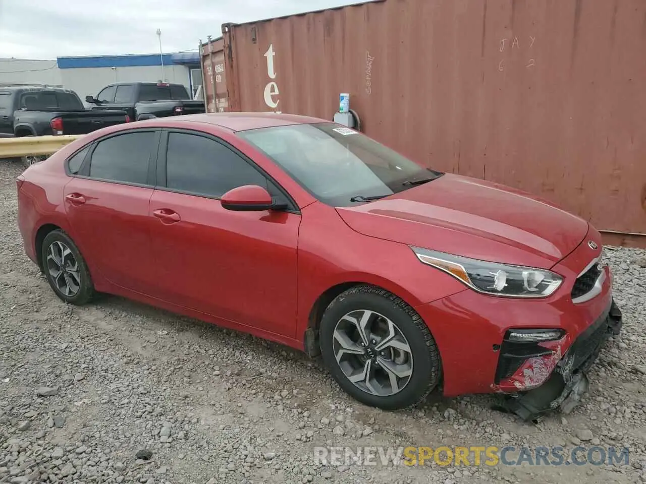 4 Photograph of a damaged car 3KPF24AD5ME341145 KIA FORTE 2021