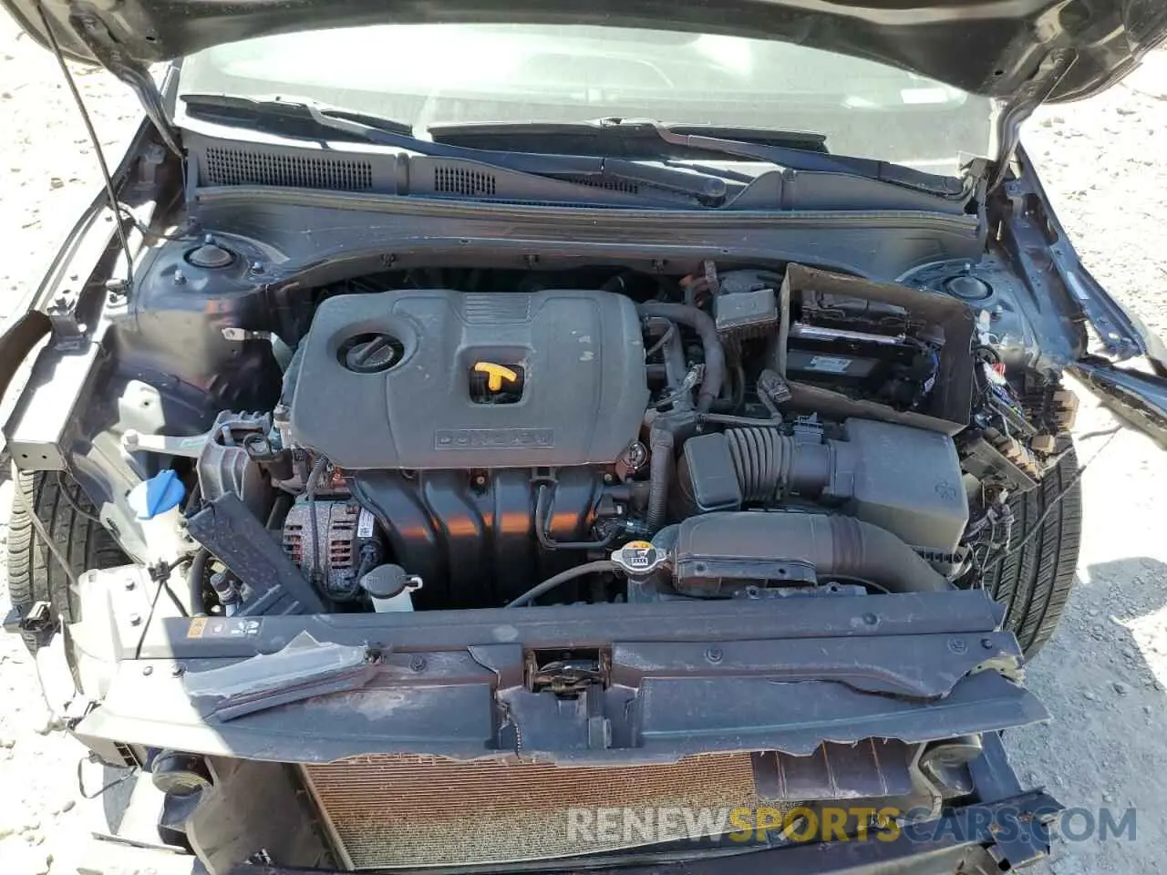 11 Photograph of a damaged car 3KPF24AD5ME348919 KIA FORTE 2021
