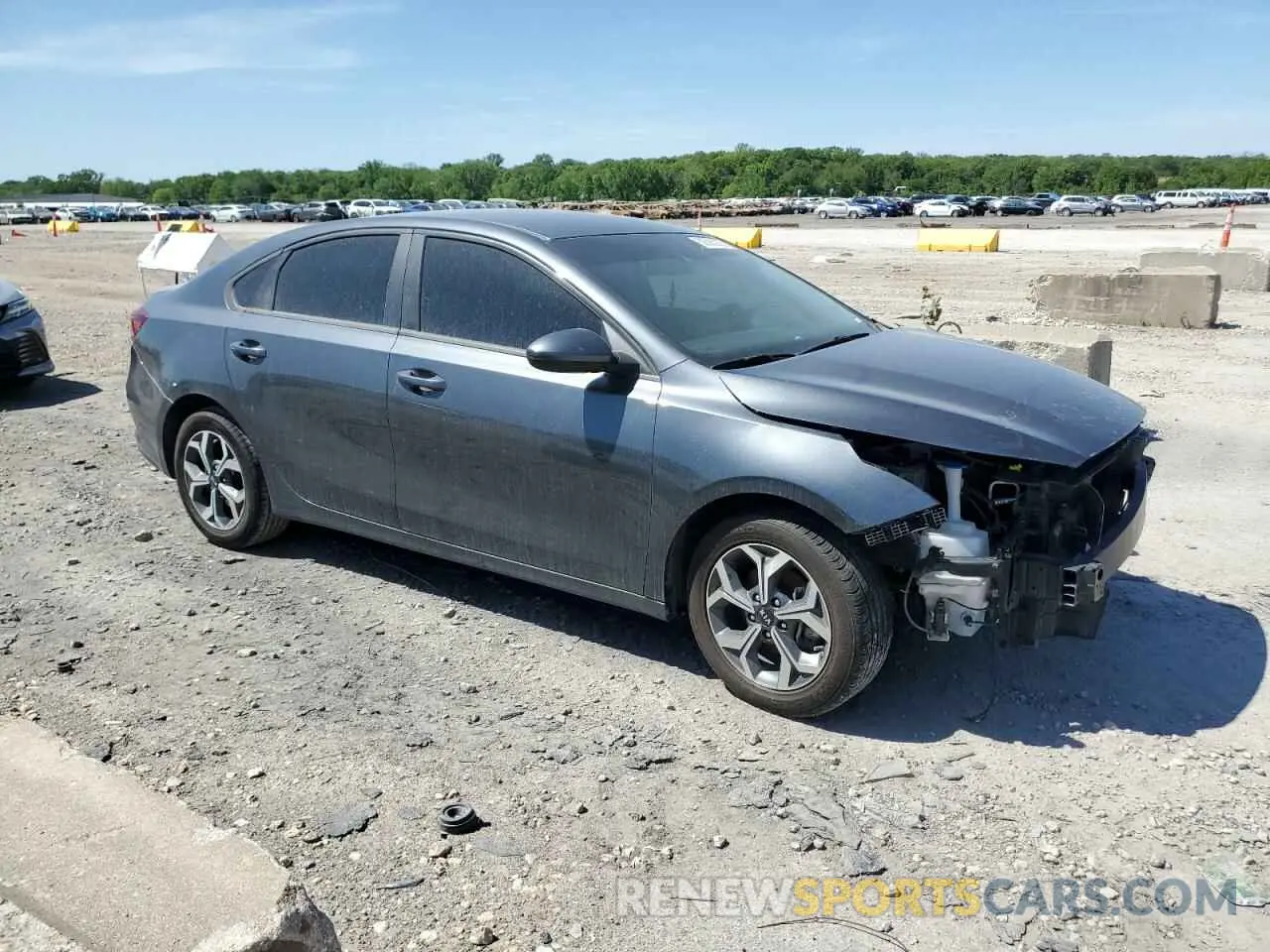 4 Photograph of a damaged car 3KPF24AD5ME348919 KIA FORTE 2021