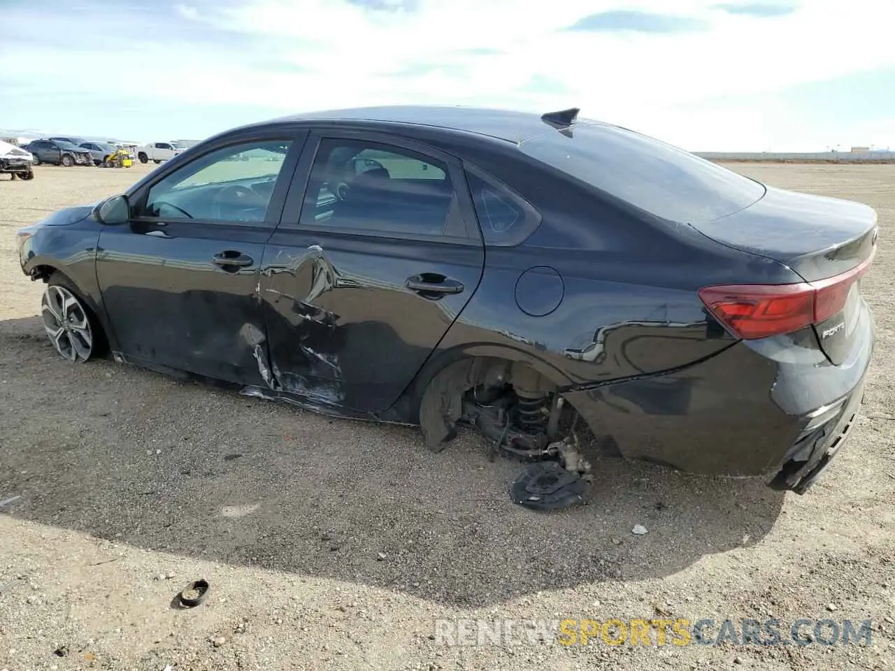 2 Photograph of a damaged car 3KPF24AD5ME349701 KIA FORTE 2021