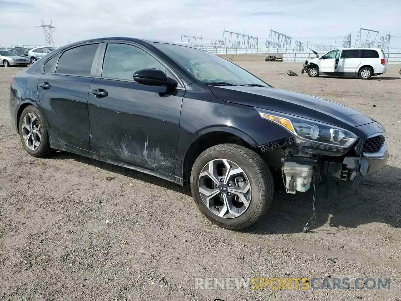 4 Photograph of a damaged car 3KPF24AD5ME349701 KIA FORTE 2021