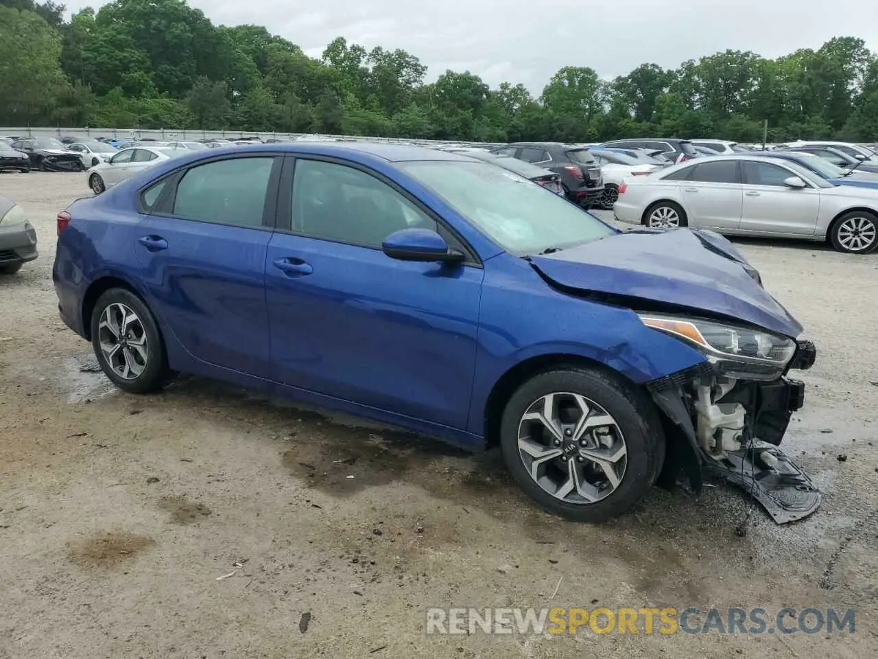 4 Photograph of a damaged car 3KPF24AD5ME354297 KIA FORTE 2021