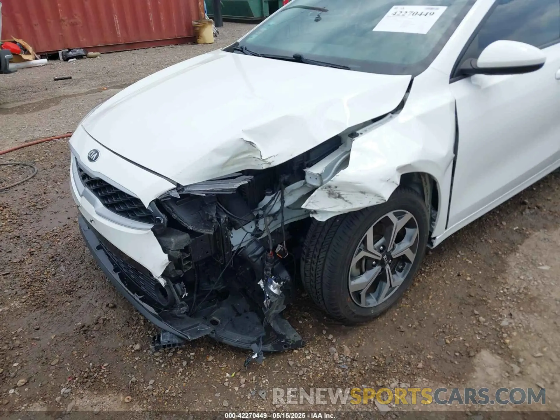 6 Photograph of a damaged car 3KPF24AD5ME358026 KIA FORTE 2021