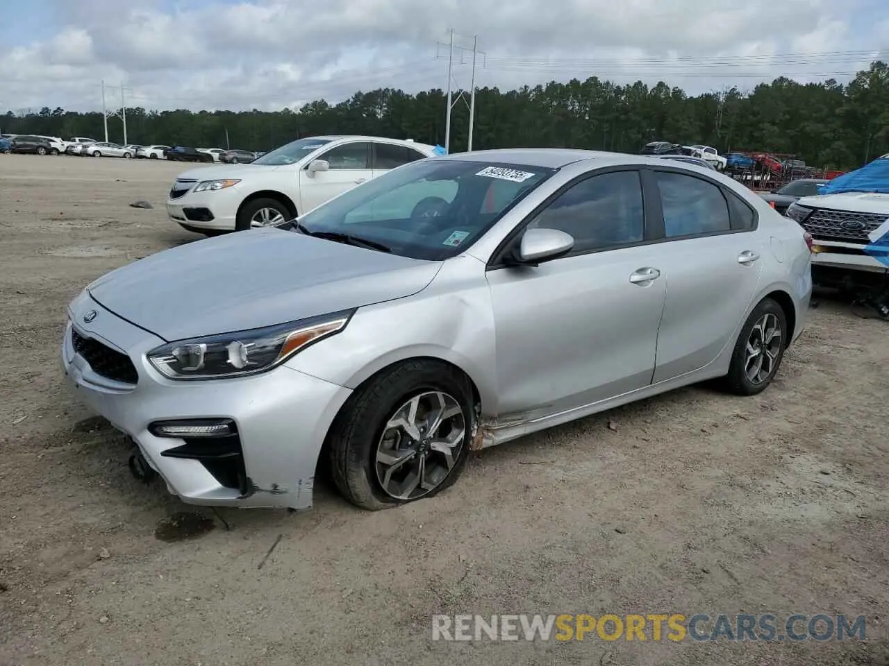 1 Photograph of a damaged car 3KPF24AD5ME378082 KIA FORTE 2021
