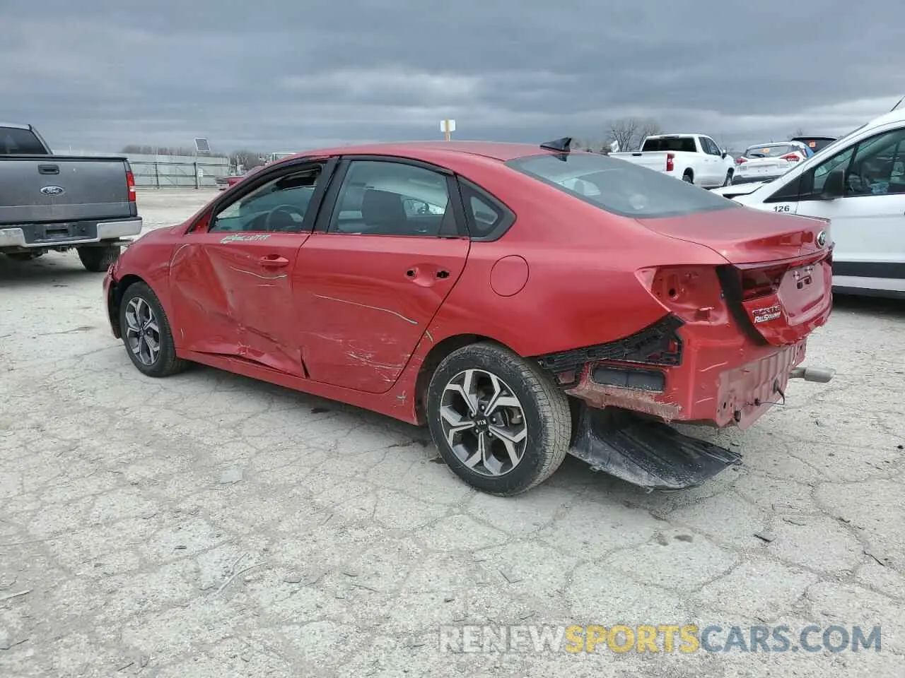 2 Photograph of a damaged car 3KPF24AD5ME378745 KIA FORTE 2021