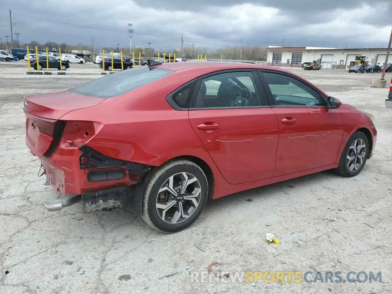 3 Photograph of a damaged car 3KPF24AD5ME378745 KIA FORTE 2021
