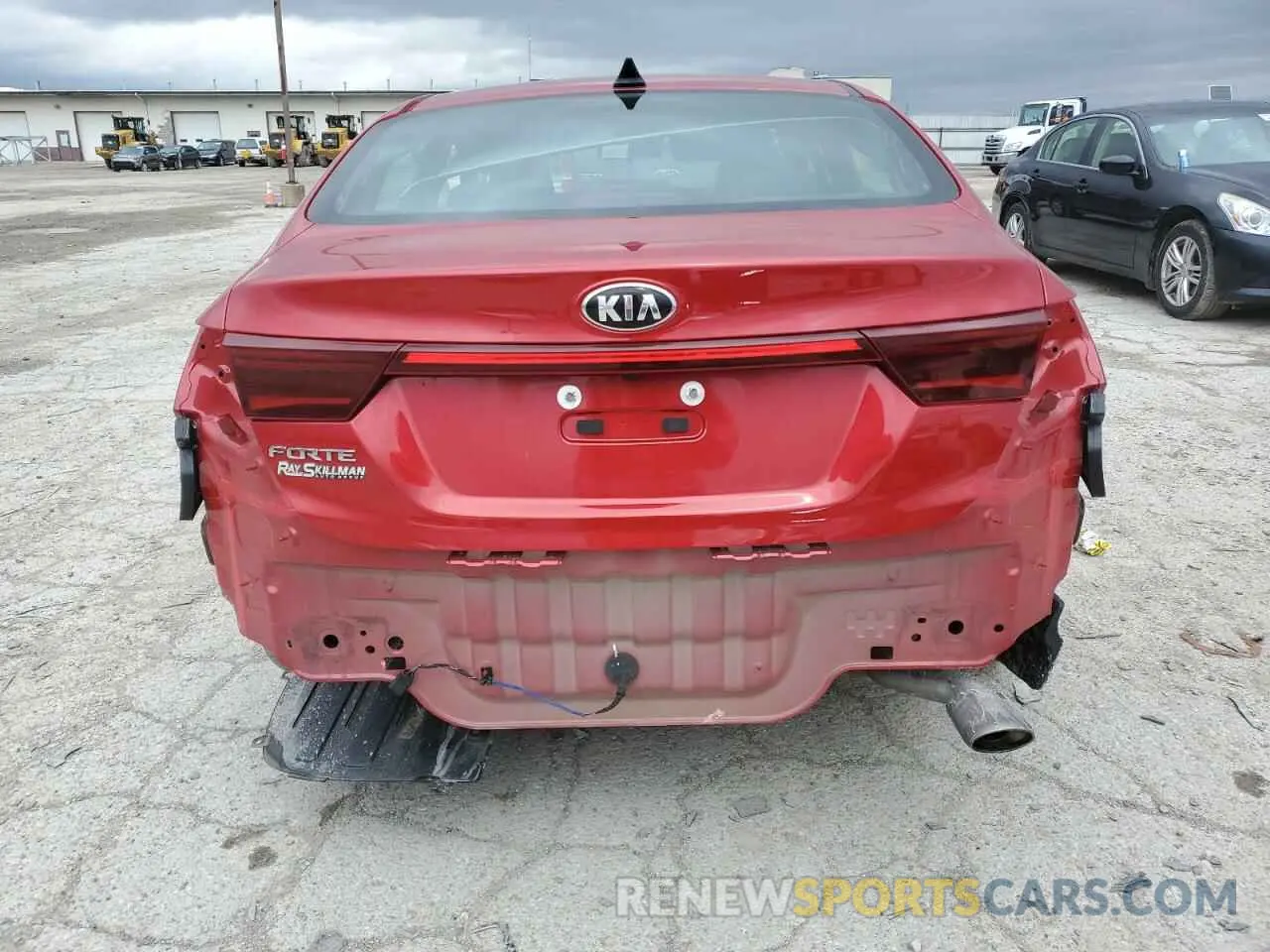 6 Photograph of a damaged car 3KPF24AD5ME378745 KIA FORTE 2021