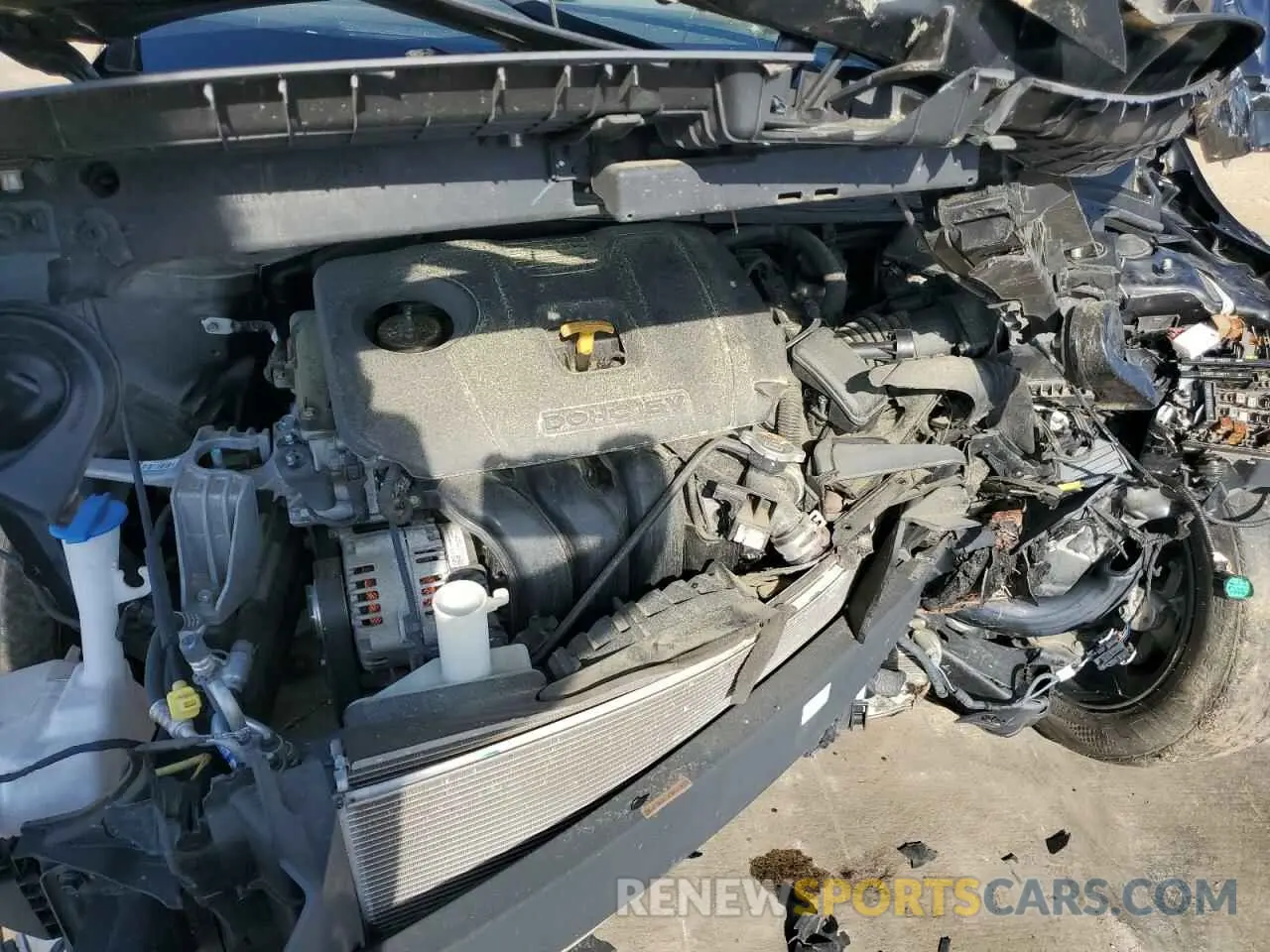 11 Photograph of a damaged car 3KPF24AD5ME379975 KIA FORTE 2021