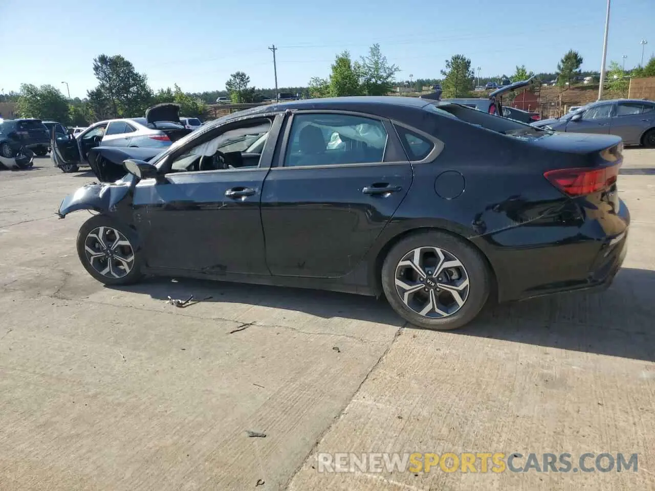 2 Photograph of a damaged car 3KPF24AD5ME379975 KIA FORTE 2021