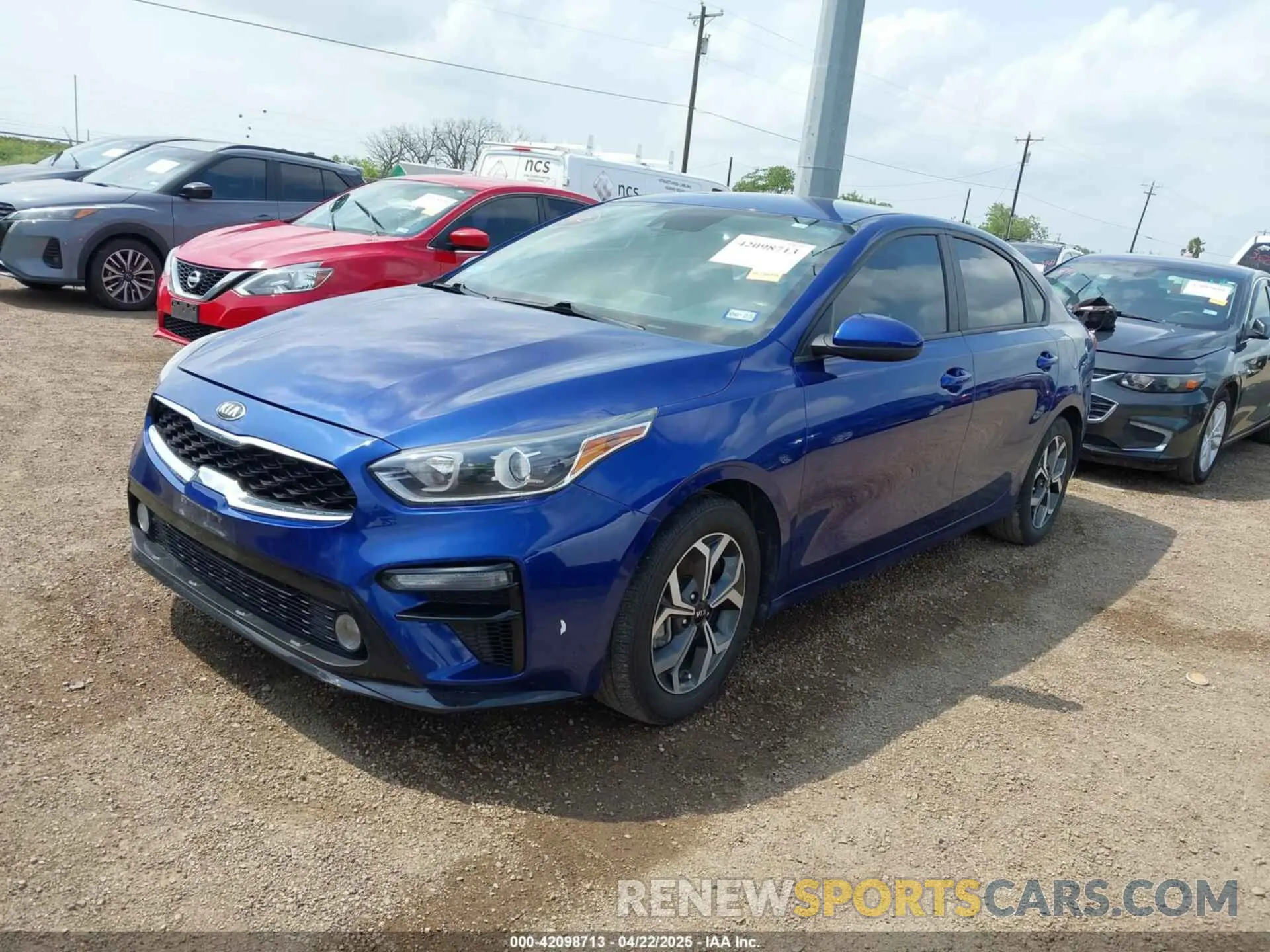 2 Photograph of a damaged car 3KPF24AD5ME384836 KIA FORTE 2021