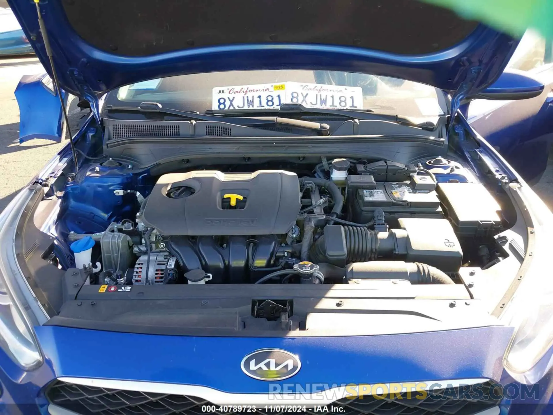 10 Photograph of a damaged car 3KPF24AD5ME386084 KIA FORTE 2021