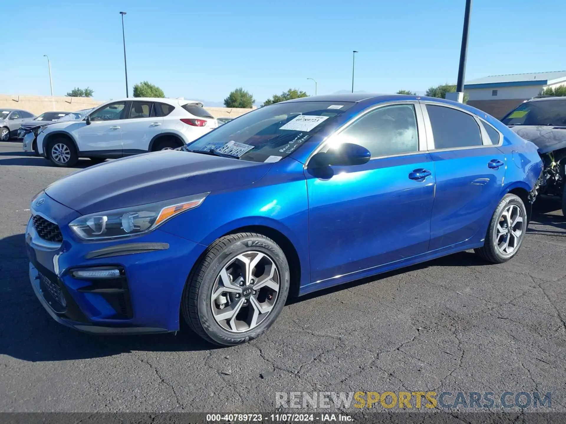 2 Photograph of a damaged car 3KPF24AD5ME386084 KIA FORTE 2021