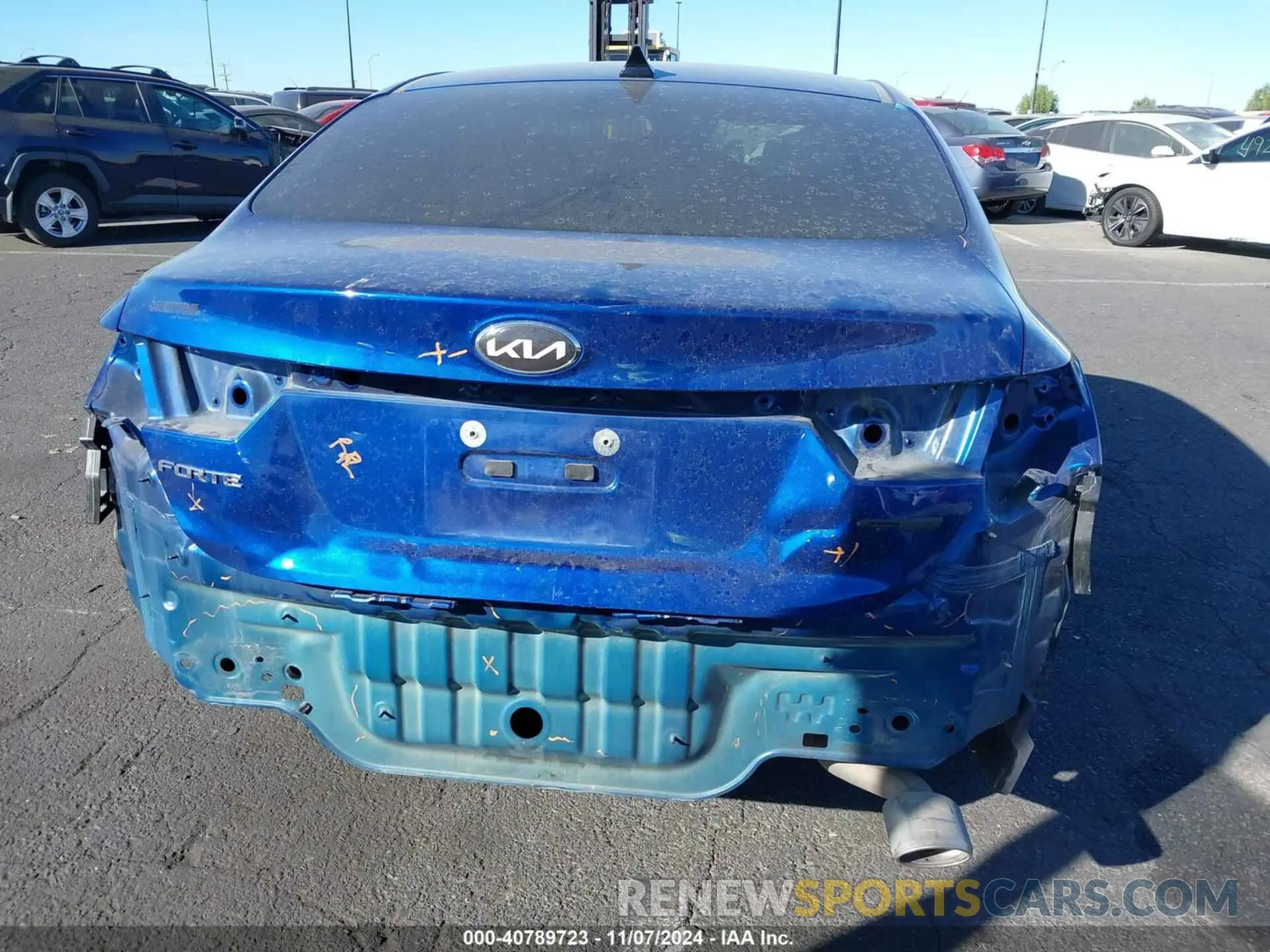 6 Photograph of a damaged car 3KPF24AD5ME386084 KIA FORTE 2021