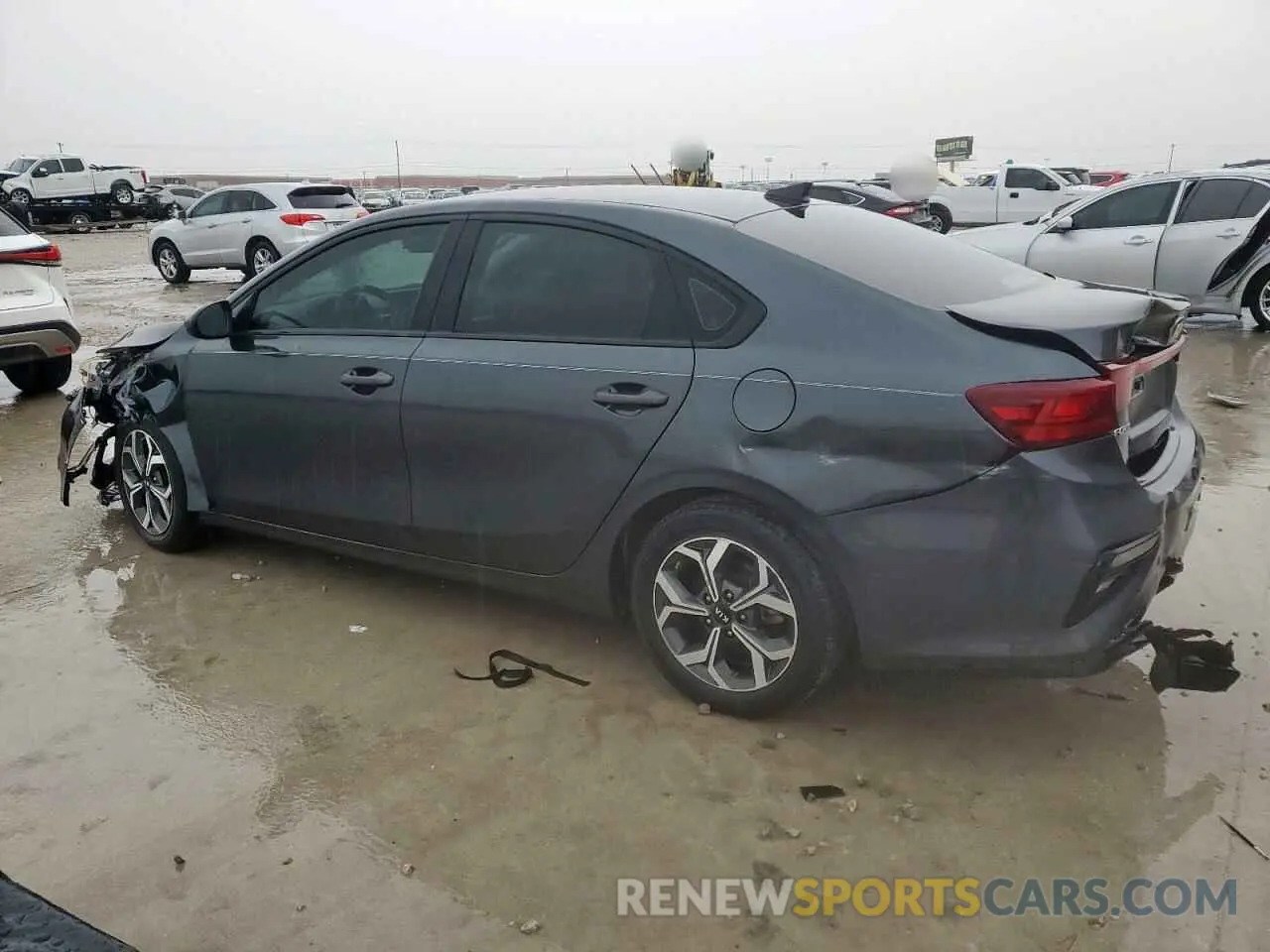 2 Photograph of a damaged car 3KPF24AD5ME386912 KIA FORTE 2021