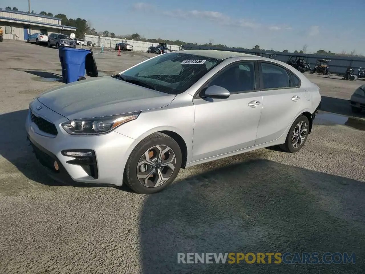 1 Photograph of a damaged car 3KPF24AD5ME389888 KIA FORTE 2021