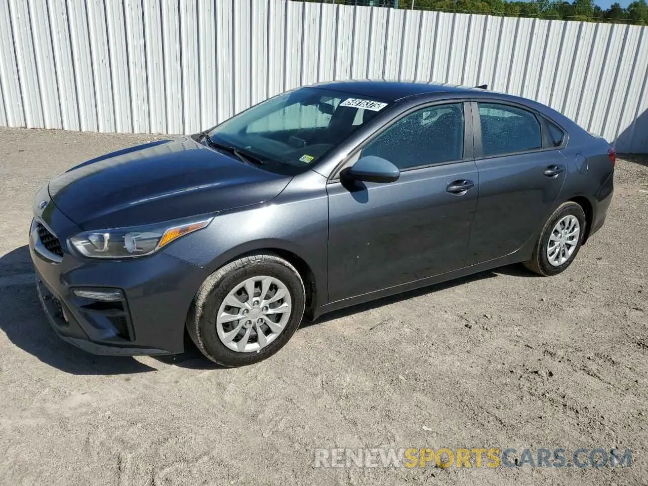 1 Photograph of a damaged car 3KPF24AD5ME401036 KIA FORTE 2021