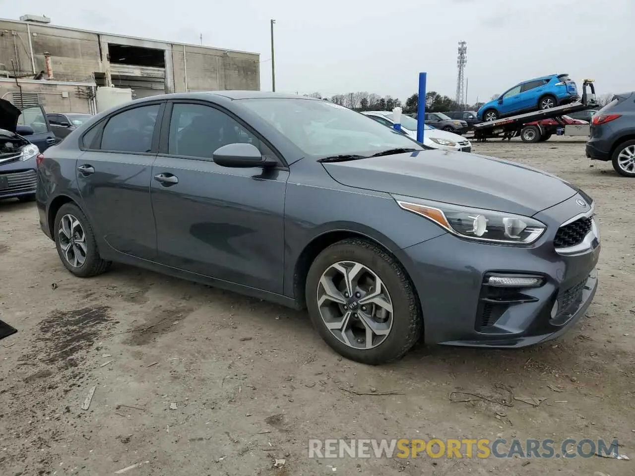 4 Photograph of a damaged car 3KPF24AD5ME408875 KIA FORTE 2021