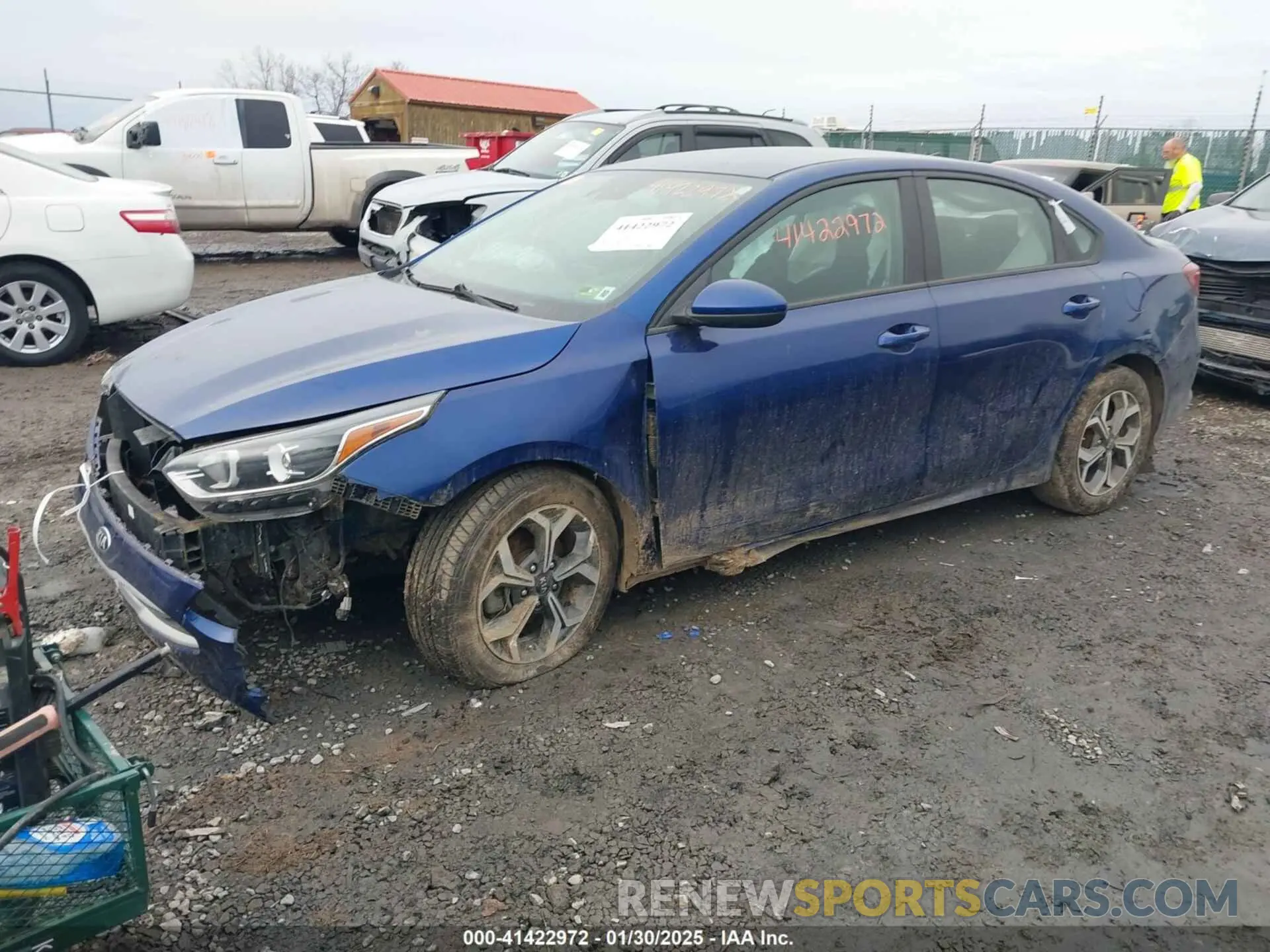 2 Photograph of a damaged car 3KPF24AD6ME267542 KIA FORTE 2021