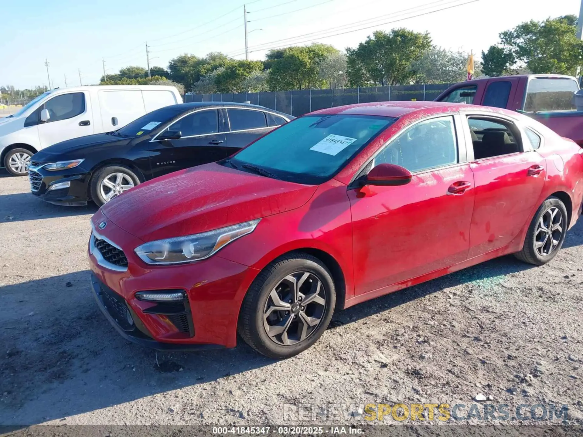 2 Photograph of a damaged car 3KPF24AD6ME285460 KIA FORTE 2021