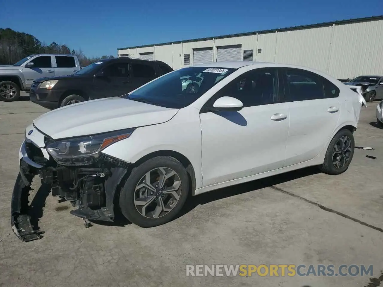 1 Photograph of a damaged car 3KPF24AD6ME290898 KIA FORTE 2021