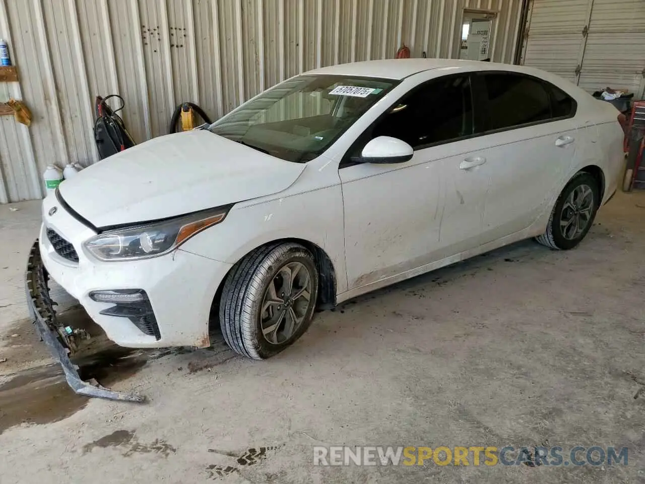 1 Photograph of a damaged car 3KPF24AD6ME291260 KIA FORTE 2021