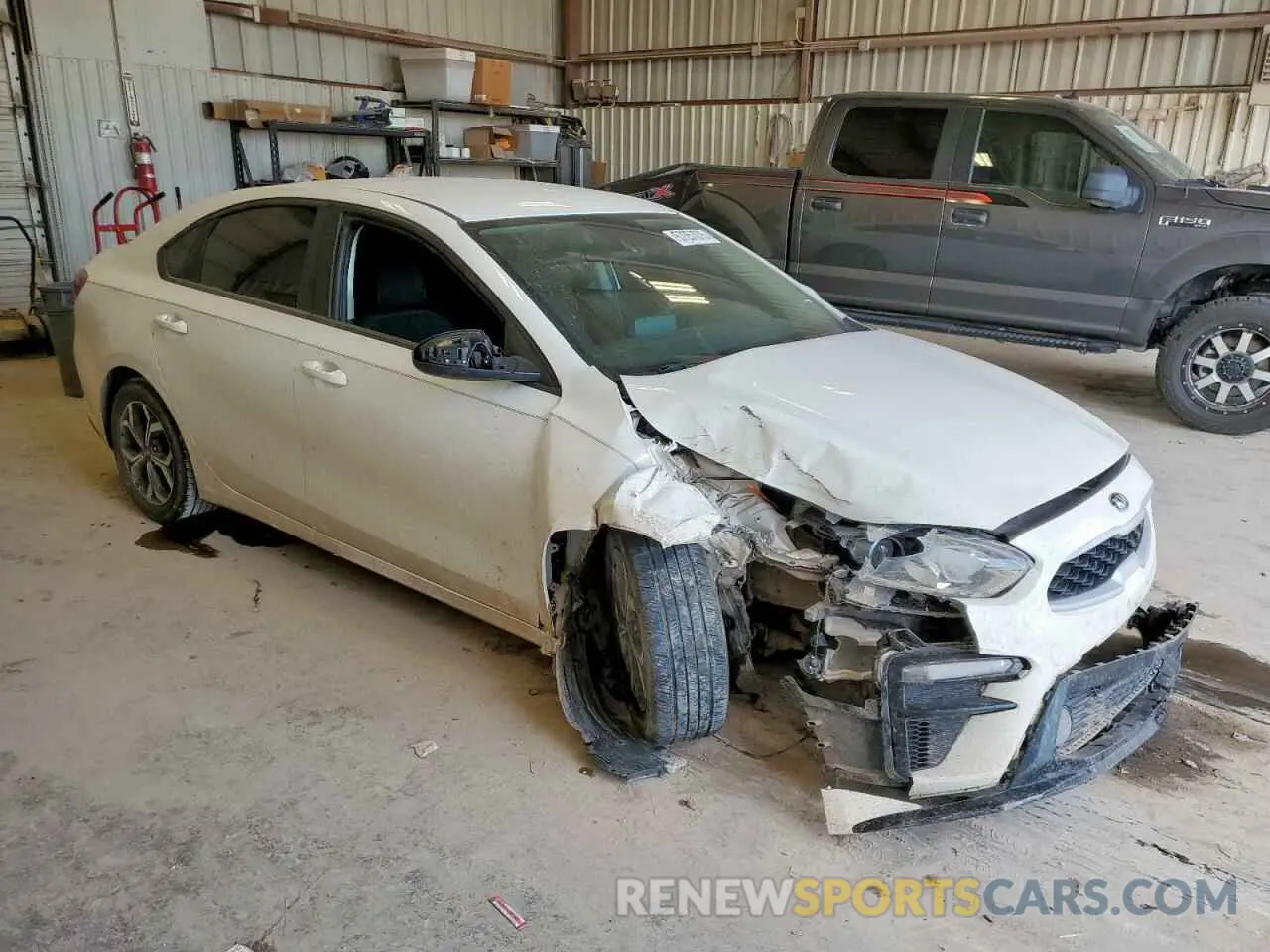 4 Photograph of a damaged car 3KPF24AD6ME291260 KIA FORTE 2021