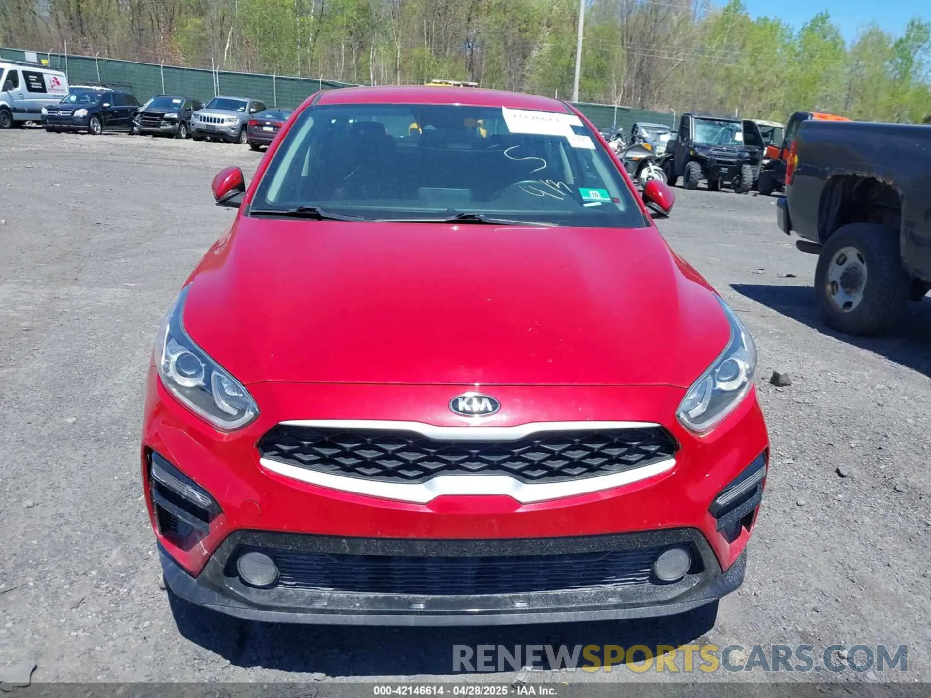 12 Photograph of a damaged car 3KPF24AD6ME299861 KIA FORTE 2021