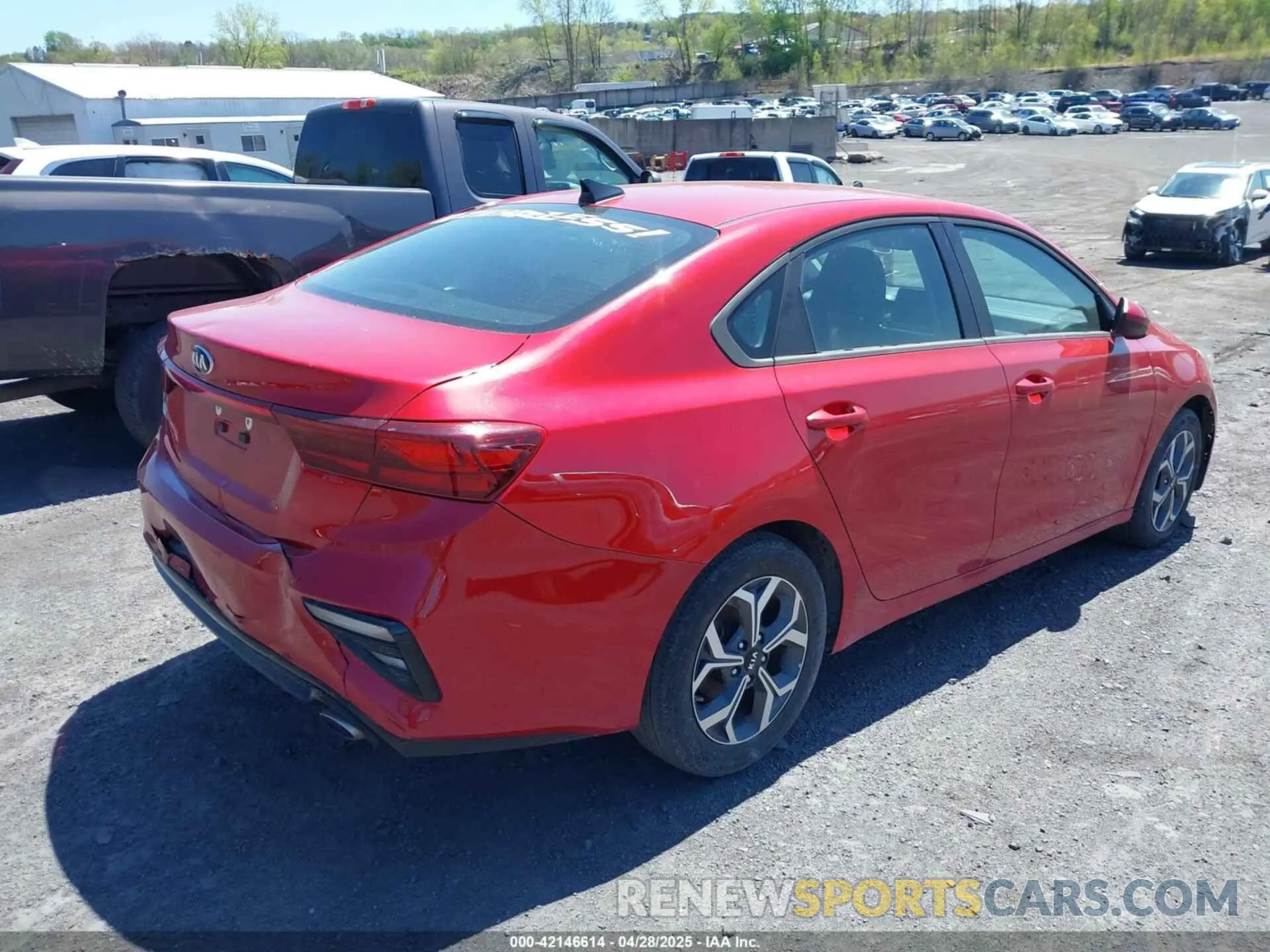 4 Photograph of a damaged car 3KPF24AD6ME299861 KIA FORTE 2021