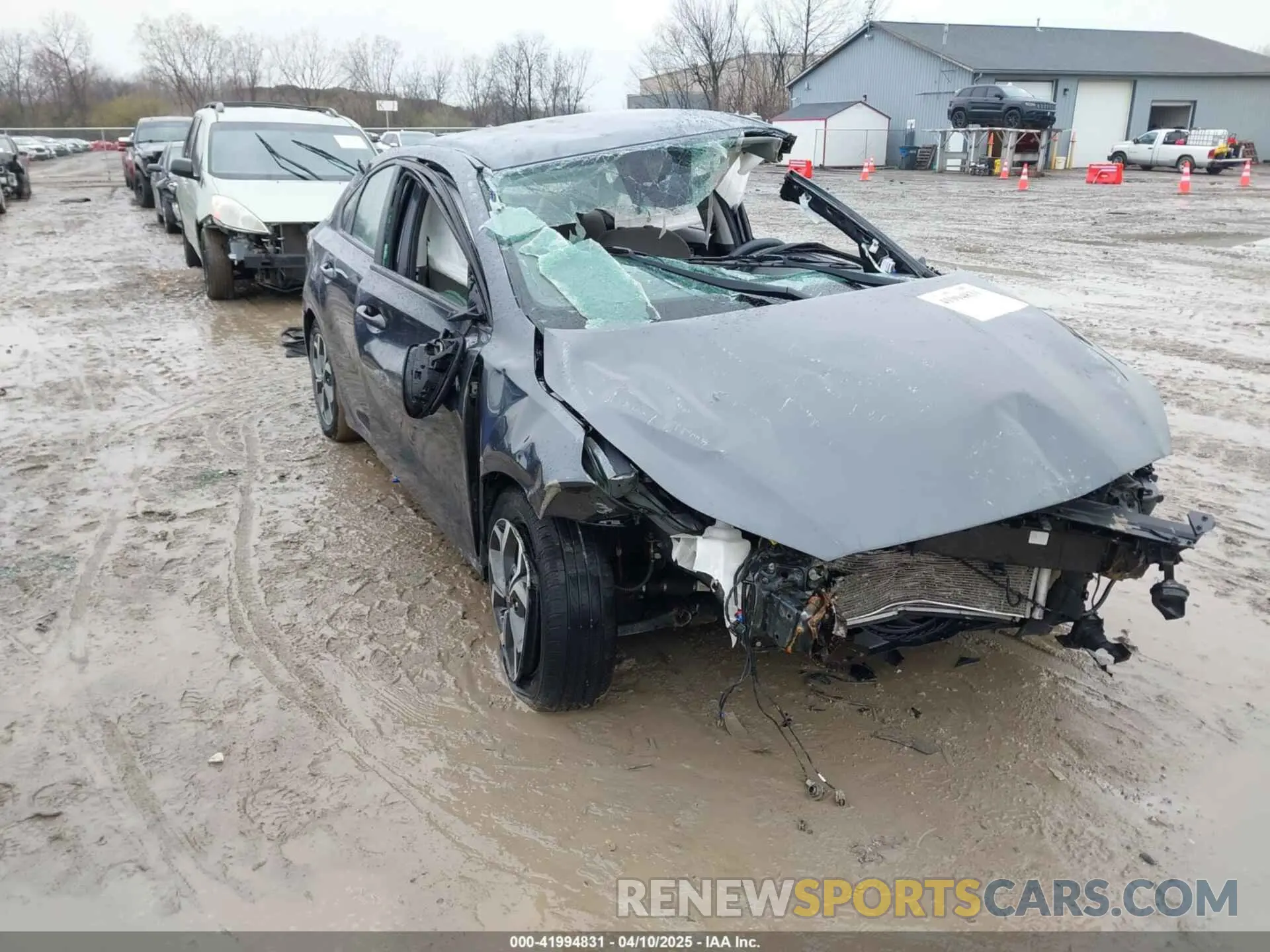 1 Photograph of a damaged car 3KPF24AD6ME300801 KIA FORTE 2021