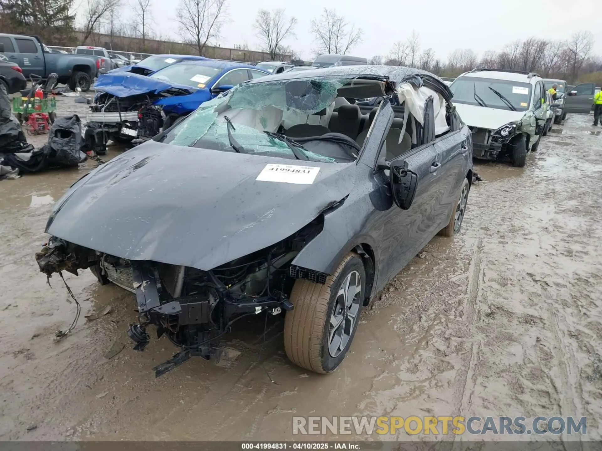 2 Photograph of a damaged car 3KPF24AD6ME300801 KIA FORTE 2021