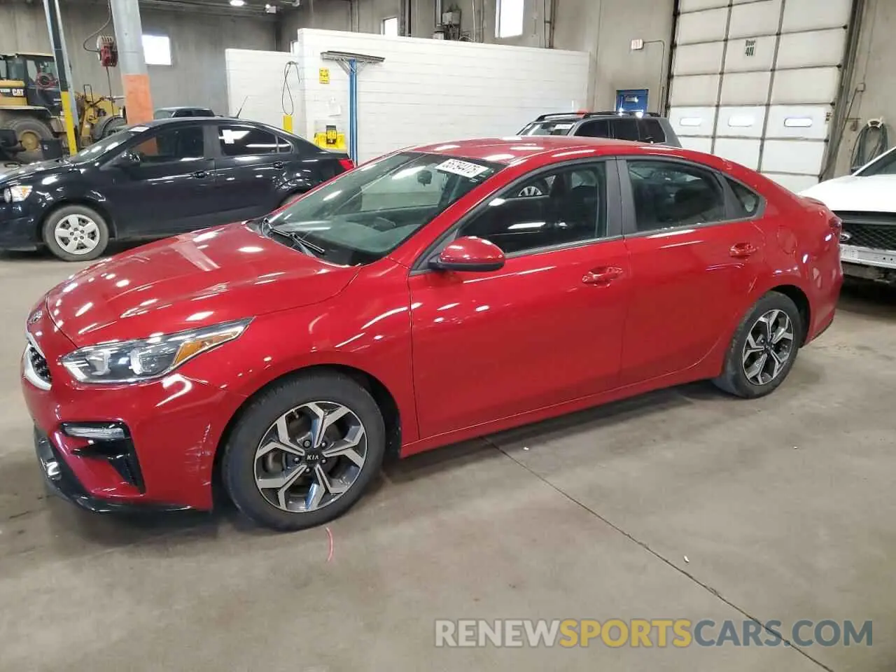 1 Photograph of a damaged car 3KPF24AD6ME306727 KIA FORTE 2021