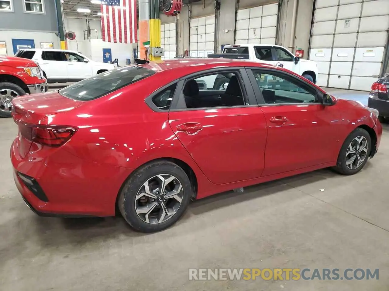 3 Photograph of a damaged car 3KPF24AD6ME306727 KIA FORTE 2021