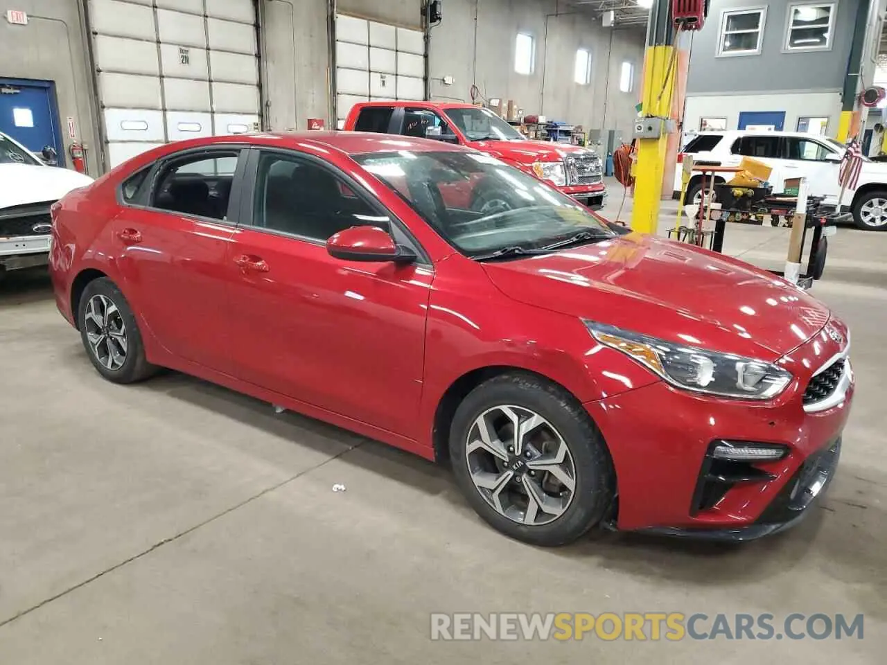 4 Photograph of a damaged car 3KPF24AD6ME306727 KIA FORTE 2021