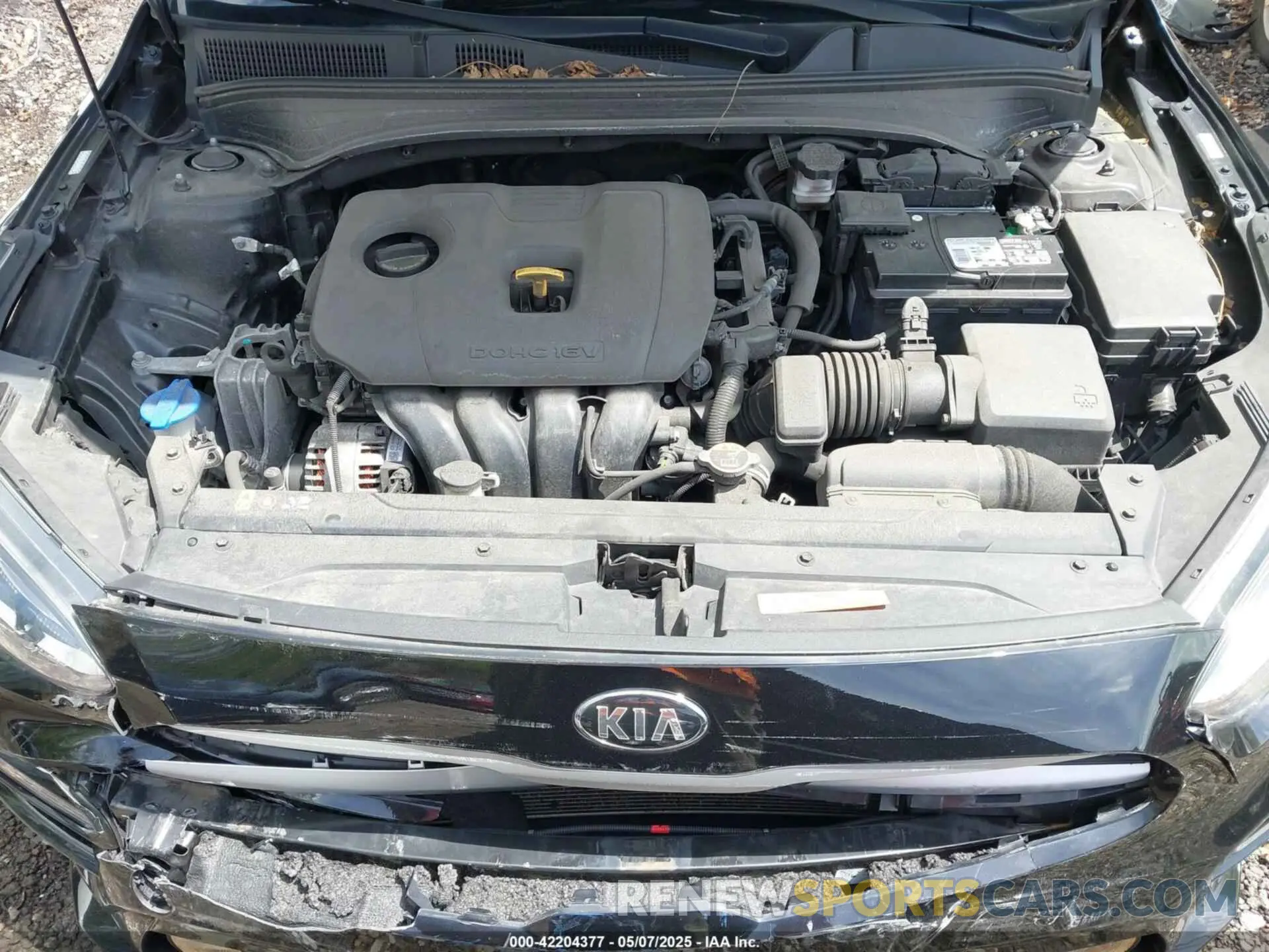 10 Photograph of a damaged car 3KPF24AD6ME307117 KIA FORTE 2021