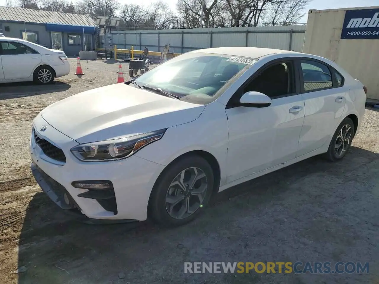 1 Photograph of a damaged car 3KPF24AD6ME311023 KIA FORTE 2021