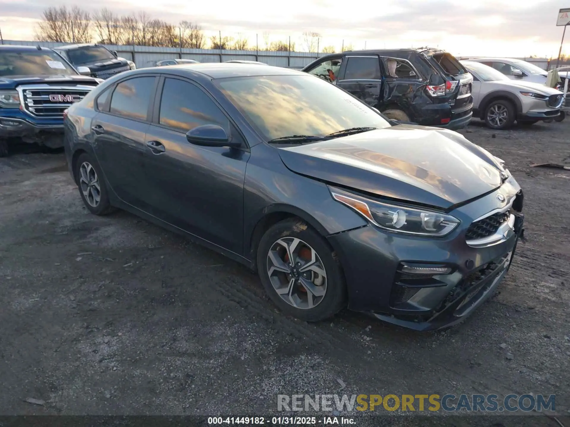 1 Photograph of a damaged car 3KPF24AD6ME315329 KIA FORTE 2021