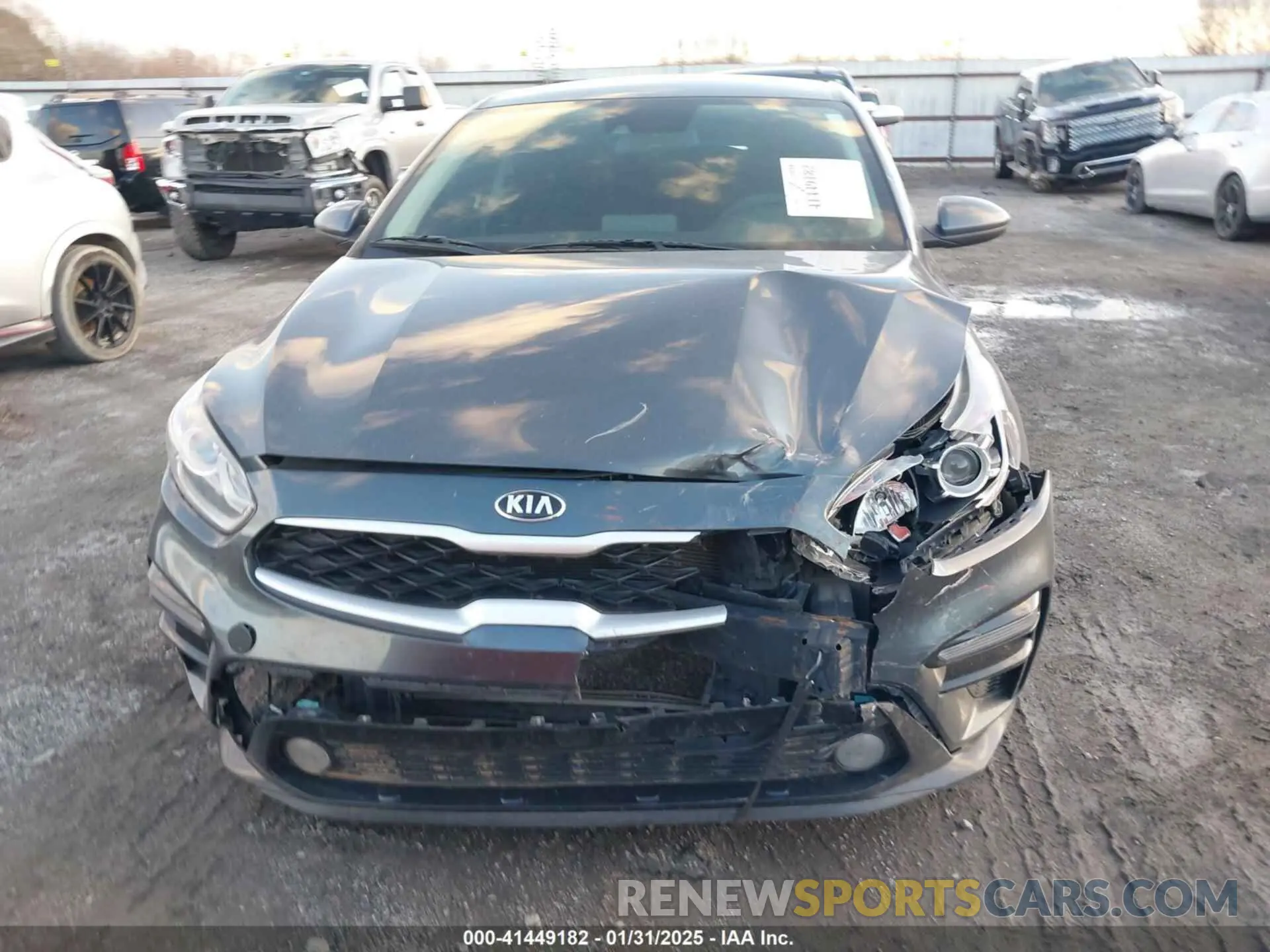 12 Photograph of a damaged car 3KPF24AD6ME315329 KIA FORTE 2021
