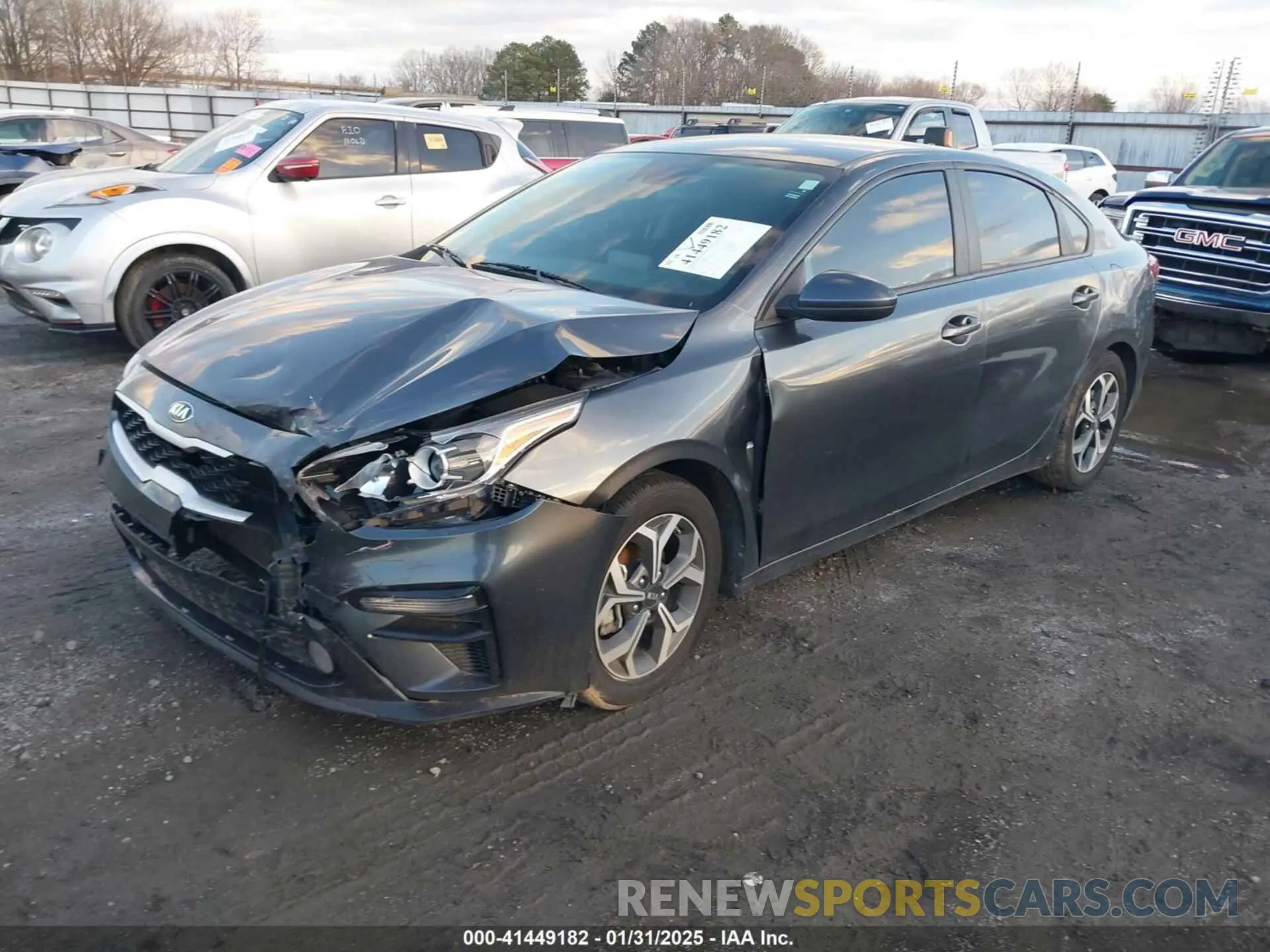 2 Photograph of a damaged car 3KPF24AD6ME315329 KIA FORTE 2021