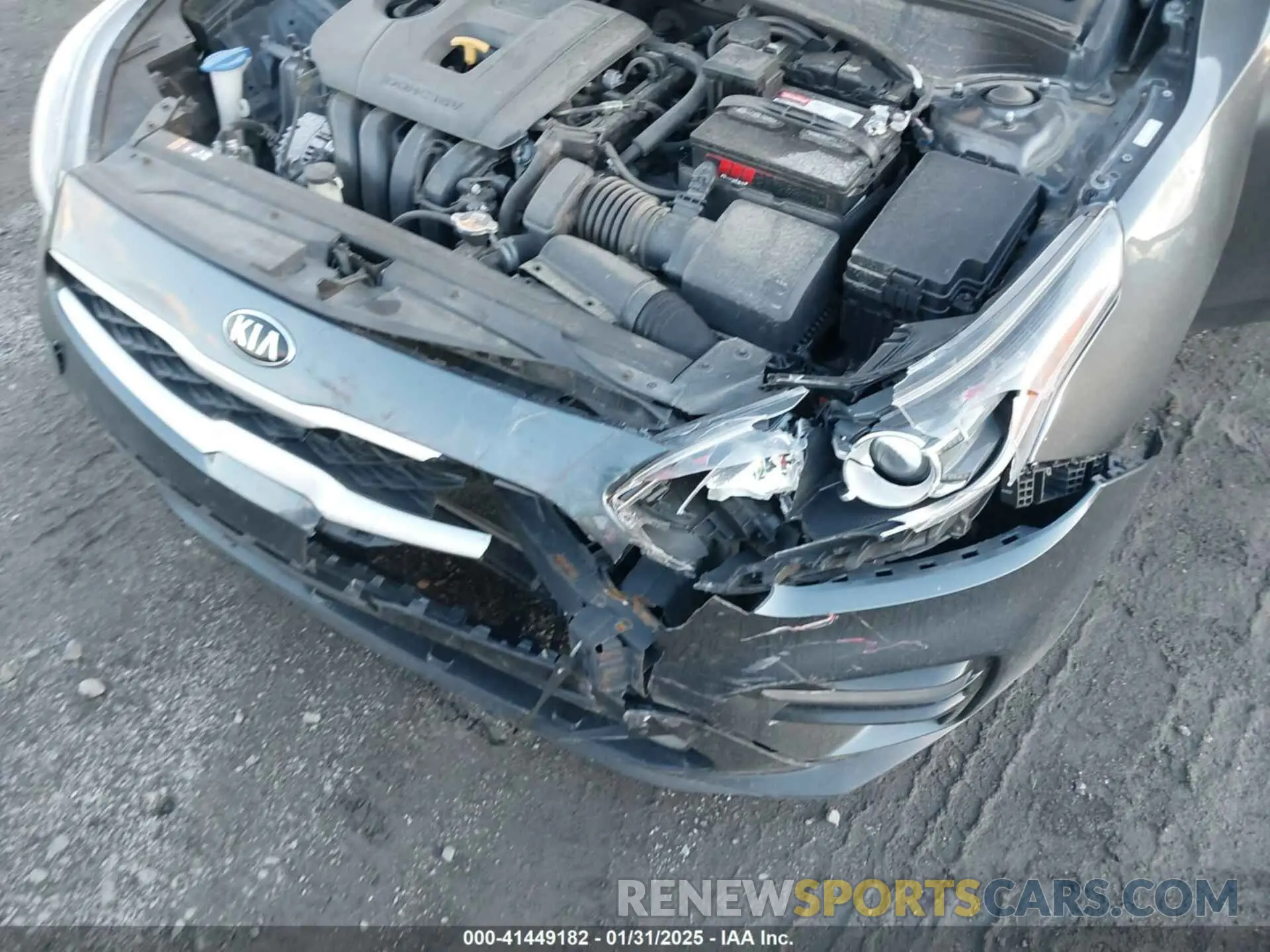 6 Photograph of a damaged car 3KPF24AD6ME315329 KIA FORTE 2021