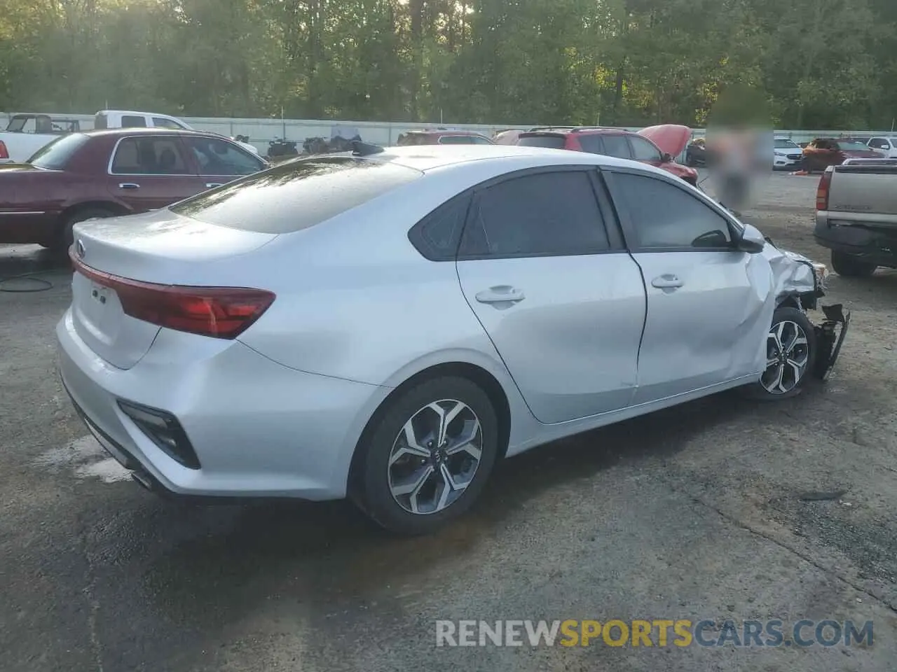 3 Photograph of a damaged car 3KPF24AD6ME319199 KIA FORTE 2021