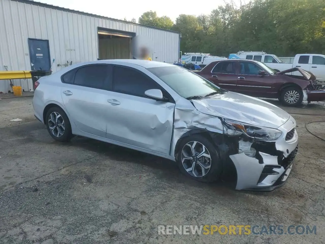 4 Photograph of a damaged car 3KPF24AD6ME319199 KIA FORTE 2021