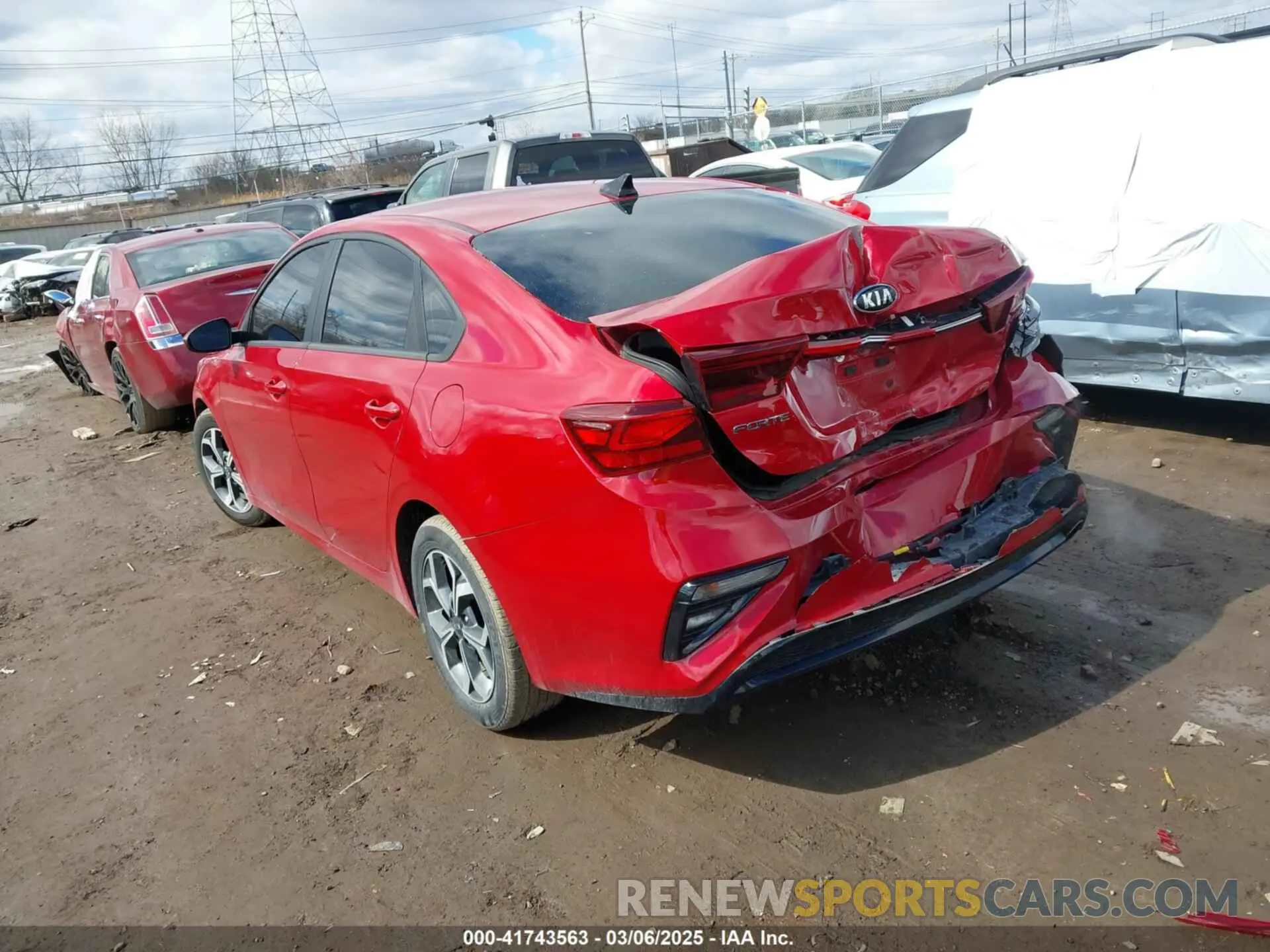 3 Photograph of a damaged car 3KPF24AD6ME324595 KIA FORTE 2021
