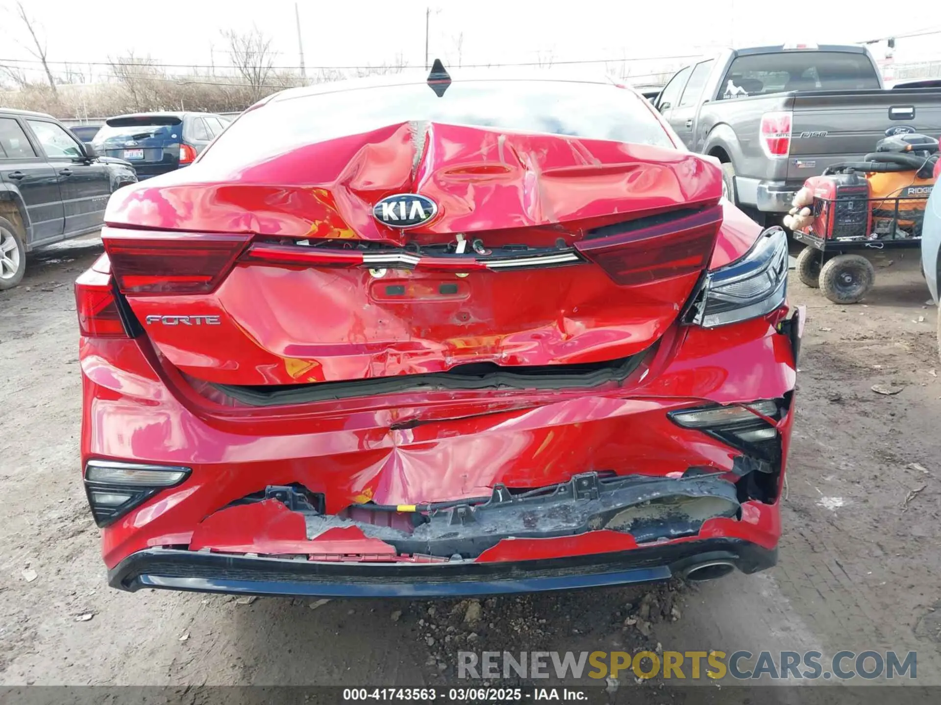 6 Photograph of a damaged car 3KPF24AD6ME324595 KIA FORTE 2021